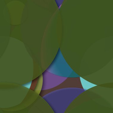 Çok renkli geometrik daire arka plan seamless modeli.