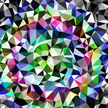 Arka plan çok renkli geometrik poligonal.