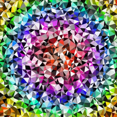 Arka plan çok renkli geometrik poligonal.