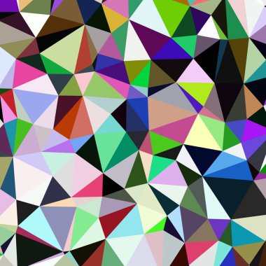 Arka plan çok renkli geometrik poligonal.