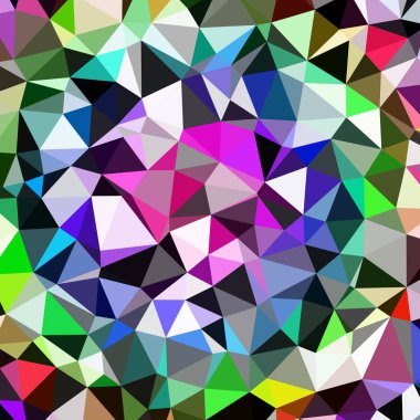 Arka plan çok renkli geometrik poligonal.