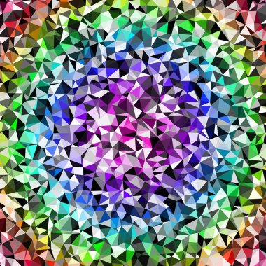 Arka plan çok renkli geometrik poligonal.