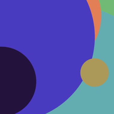 Daire geometrik güzel arka plan çok renkli desen.