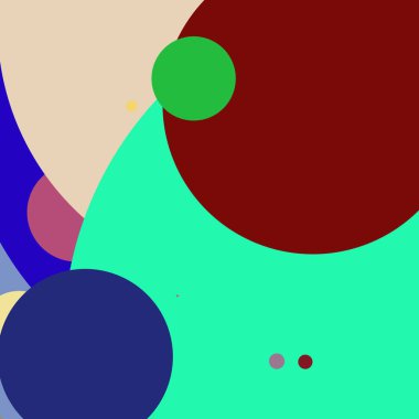 Daire geometrik güzel arka plan çok renkli desen.