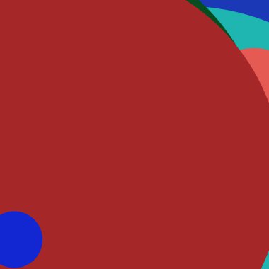 Daire geometrik şaşırtıcı arka plan çok renkli desen.