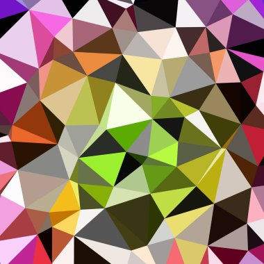 Arka plan çok renkli geometrik poligonal.