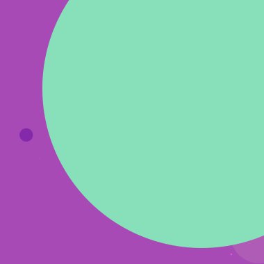 Daire geometrik yeni arka plan çok renkli desen.