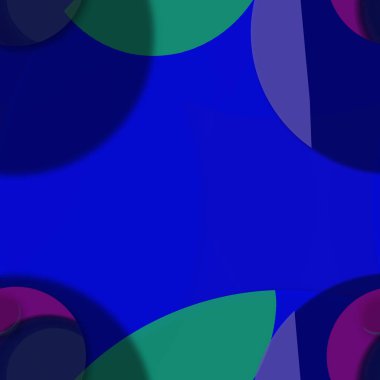 Çok renkli geometrik daire arka plan seamless modeli.