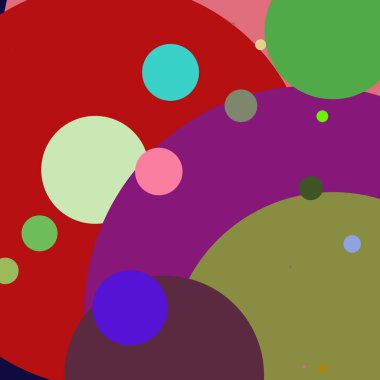 Daire geometrik zarif arka plan çok renkli desen.