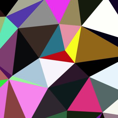 Arka plan çok renkli geometrik poligonal.