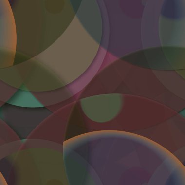 Çok renkli geometrik daire arka plan seamless modeli.