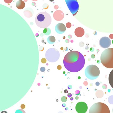 Çok renkli geometrik daire arka plan seamless modeli.