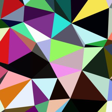 Arka plan çok renkli geometrik poligonal.