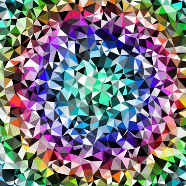 Arka plan çok renkli geometrik poligonal.