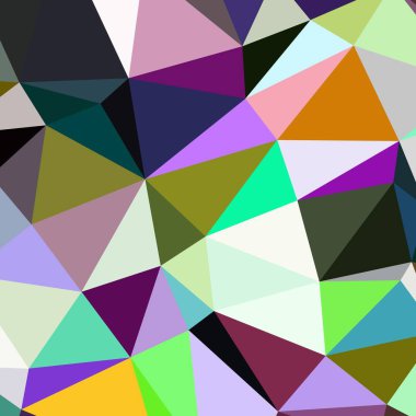 Arka plan çok renkli geometrik poligonal.