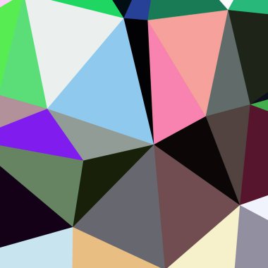 Arka plan çok renkli geometrik poligonal.