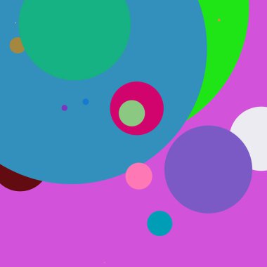 Daire geometrik şaşırtıcı arka plan çok renkli desen.