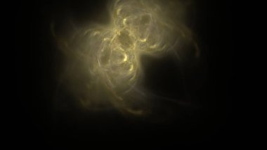 Fantezi kaotik renkli fraktal desen. Soyut Fraktal şekiller. 3D render resimde arka plan veya duvar kağıdı.