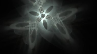 Fantezi kaotik renkli fraktal desen. Soyut Fraktal şekiller. 3D render resimde arka plan veya duvar kağıdı.