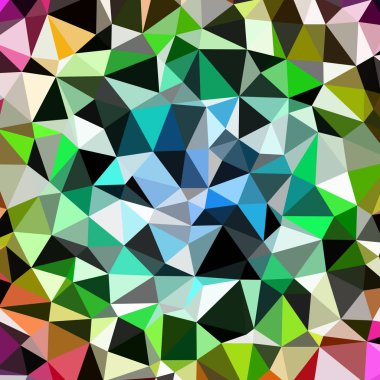 Arka plan çok renkli geometrik poligonal.