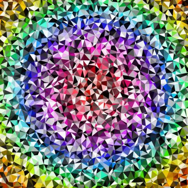 Arka plan çok renkli geometrik poligonal.
