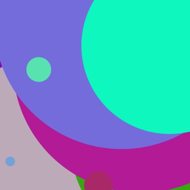 Daire geometrik yeni arka plan çok renkli desen.