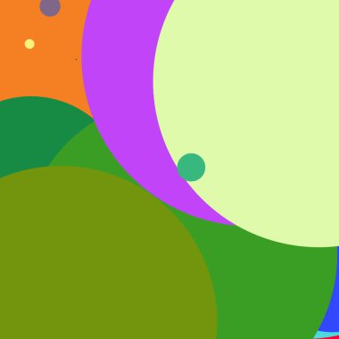 Daire geometrik yeni arka plan çok renkli desen.