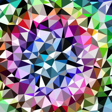 Arka plan çok renkli geometrik poligonal.