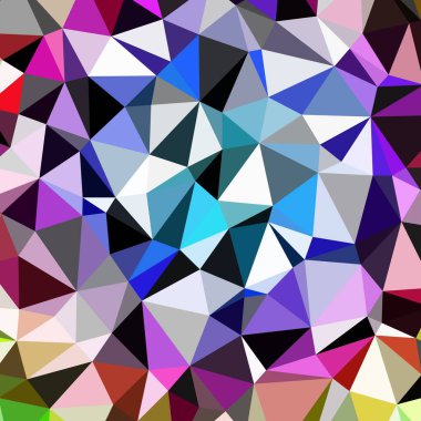 Arka plan çok renkli geometrik poligonal.