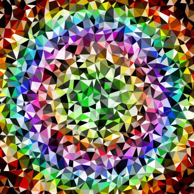 Arka plan çok renkli geometrik poligonal.