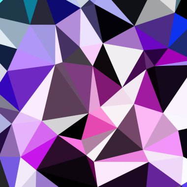 Arka plan çok renkli geometrik poligonal.