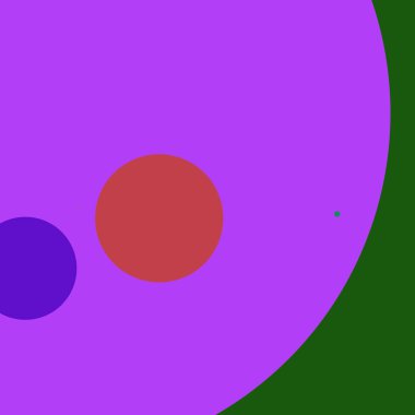 Daire geometrik yeni arka plan çok renkli desen.