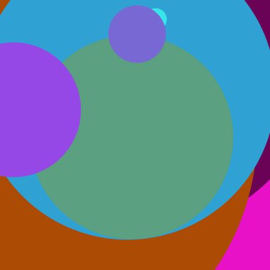 Daire geometrik güzel arka plan çok renkli desen.