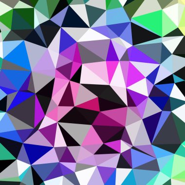 Arka plan çok renkli geometrik poligonal.