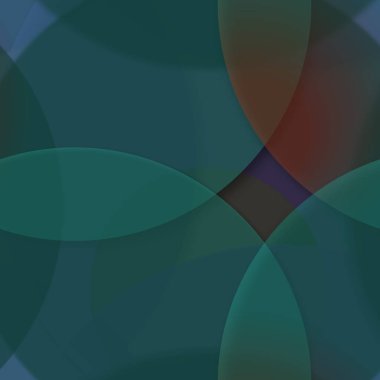 Çok renkli geometrik daire arka plan seamless modeli.
