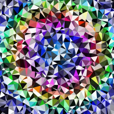 Arka plan çok renkli geometrik poligonal.