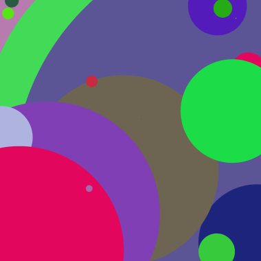 Daire geometrik güzel arka plan çok renkli desen.