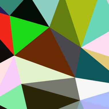 Arka plan çok renkli geometrik poligonal.