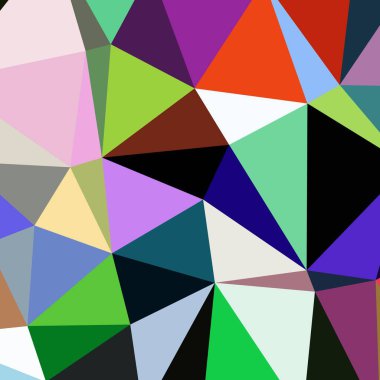 Arka plan çok renkli geometrik poligonal.