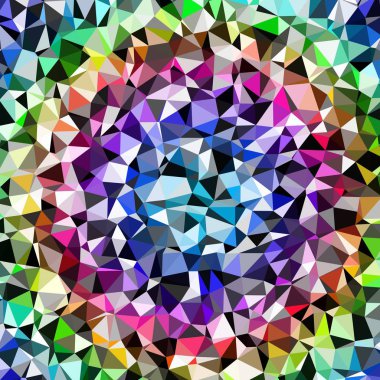 Arka plan çok renkli geometrik poligonal.