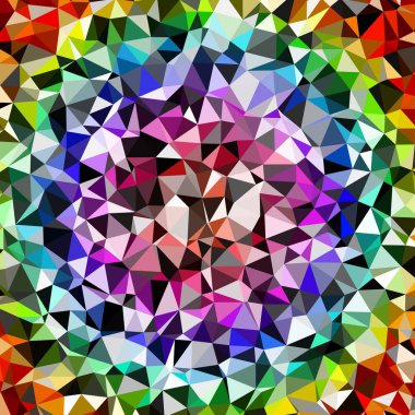 Arka plan çok renkli geometrik poligonal.