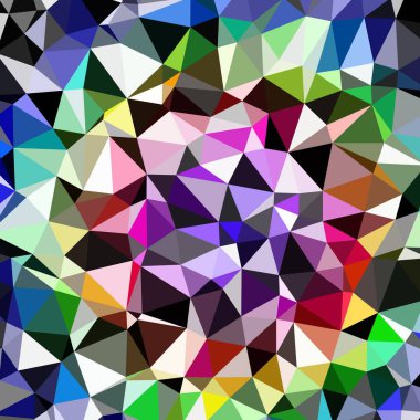 Arka plan çok renkli geometrik poligonal.