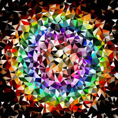 Arka plan çok renkli geometrik poligonal.