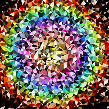 Arka plan çok renkli geometrik poligonal.