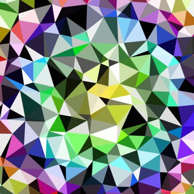 Arka plan çok renkli geometrik poligonal.