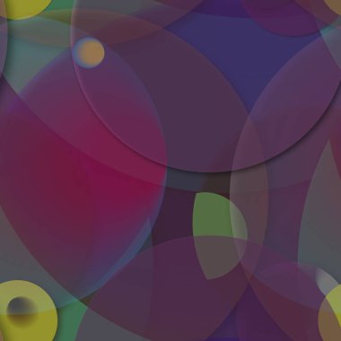 Çok renkli geometrik daire arka plan seamless modeli.