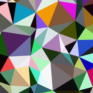 Arka plan çok renkli geometrik poligonal.