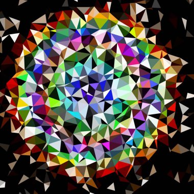 Arka plan çok renkli geometrik poligonal.