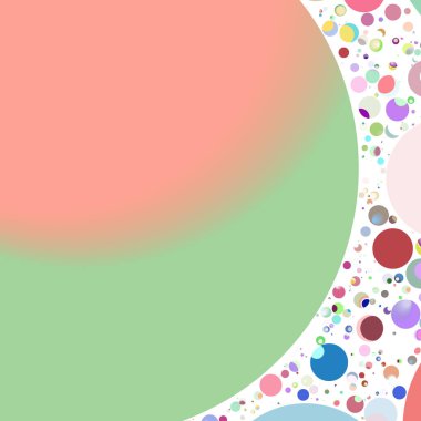 Çok renkli geometrik daire arka plan seamless modeli.