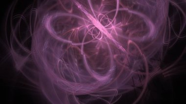 Fantezi kaotik renkli fraktal desen. Soyut Fraktal şekiller. 3D render resimde arka plan veya duvar kağıdı.